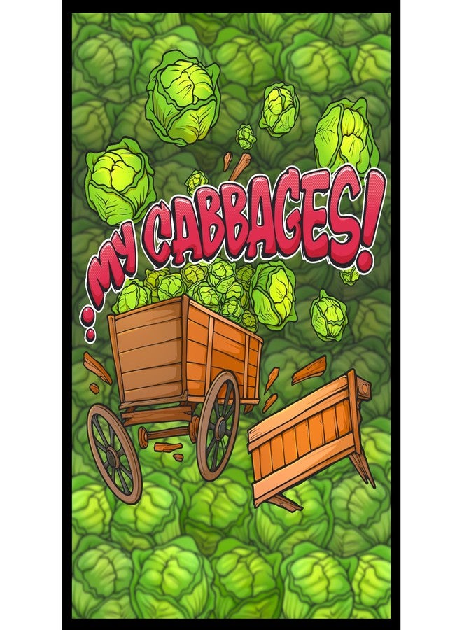 Realm Guard أغطية بطاقات Realm Guard 100ct ذات ملمس مميز لبطاقات TCG/MTG (My Cabbages!) - Image 1
